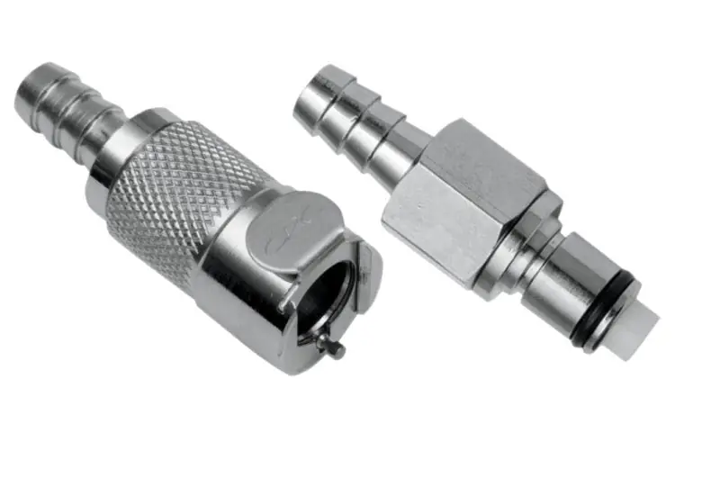 Goodridge Fuel Line Coupling for 1/4in ID Hose (202-04) New Release