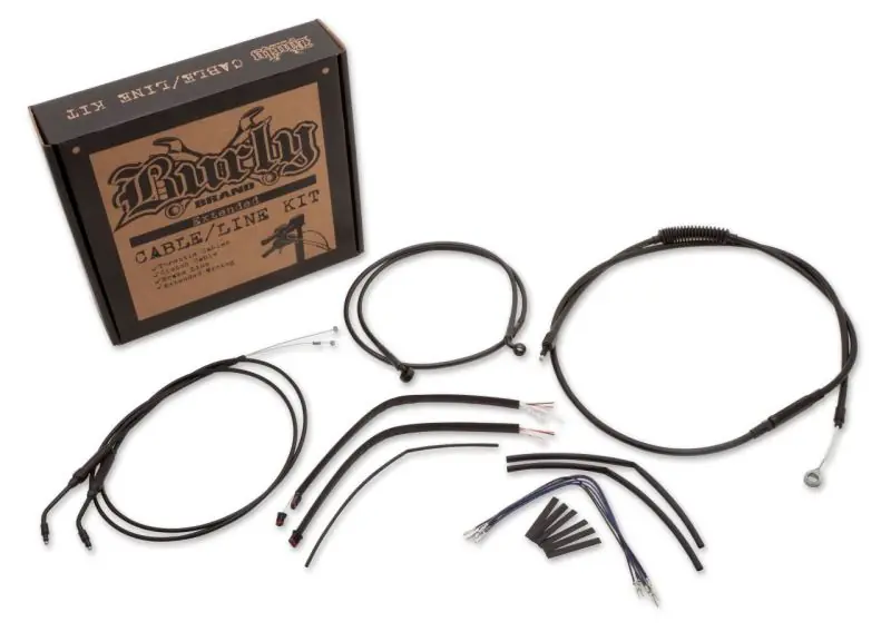 Burly Brand Control Kit 12in - Black Fast Shipping