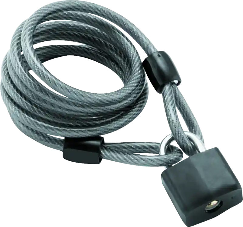 Same Day Shipping Bully Lock Cable w/ Padlock - 10mm