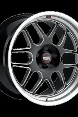 In Demand Weld S110 Solana 22x9.5 / 6x135 BP / ET25 / 6.23in BS / 87.1 Dia - Gloss Black Milled Wheel