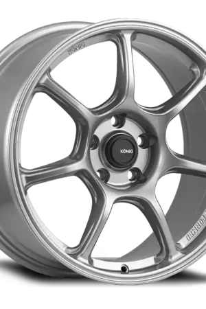 Super Sale Konig Ultragram 15x8 4x100 ET36 Titanium Metallic Knurled Bead
