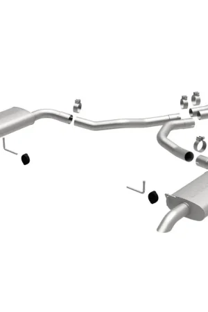MagnaFlow 75-79 Chevy Corvette V8 5.7L Dual Split Rear Exit Stainless Cat-Back Perf Exhaust Certified