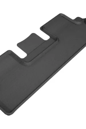 3D MAXpider 2018-2019 Tesla Model 3 Kagu 2nd Row Floormats - Black Best Choice