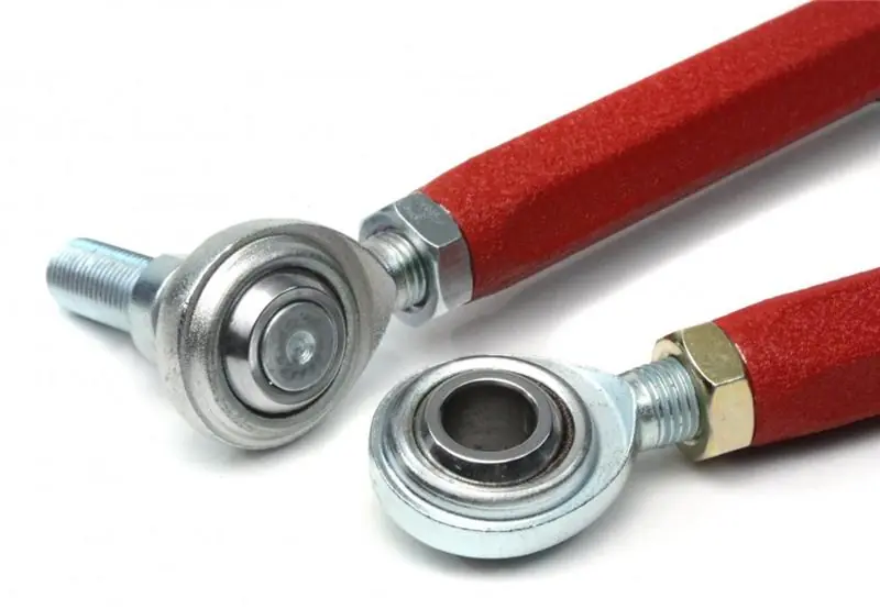 ALTA 02-12 Mini Cooper/S/JCW (Incl. 05-12 Convertible) & 09-12 Clubman Front Endlinks Adj Pair - Red Limited Time