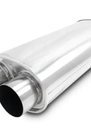 Free Delivery Vibrant Streetpower Oval Muffler 3.0in Dual Inlet/Outlet 18in Body Length