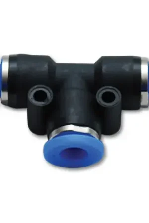 Deal Vibrant Union inTin Pneumatic Vacuum Fitting - for use with 5/32in (4mm) OD tubing