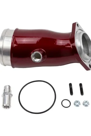 Final Sale Wehrli 17-24 Duramax L5P High Flow Intake Horn - WCFab Red