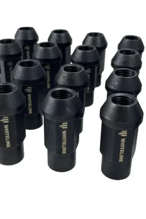Place Order Whiteline M12x1.50 Branded Wheel Nuts - Set of 20