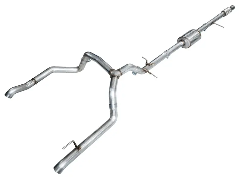 Direct From Manufacturer AWE 4th Gen GM 1500 5.3L 0FG Catback Split Rear Exit (w/ Bumper Cutouts) - OE Tips