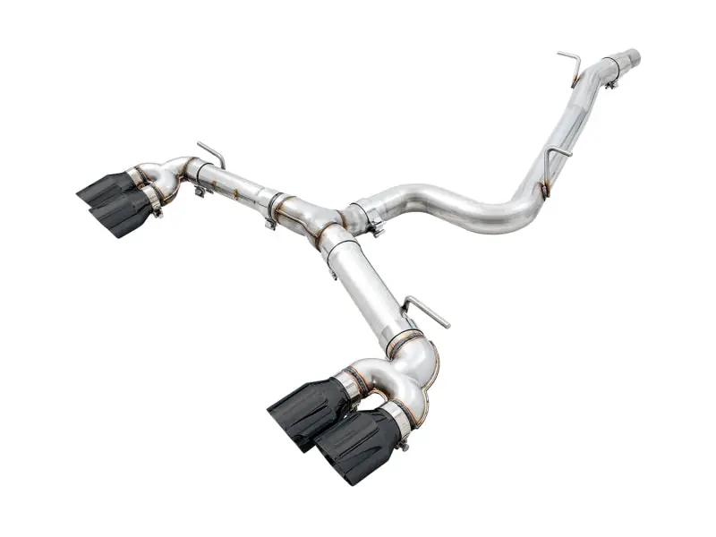 Popular AWE Tuning MK7.5 Golf R Track Edition Exhaust w/Diamond Black Tips 102mm
