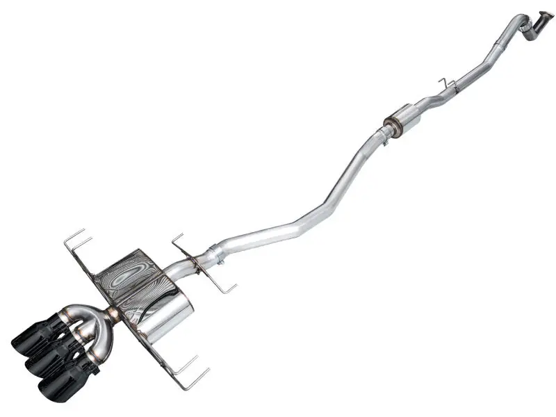 Low Price AWE Tuning 2024 Acura Integra Type S DE5 FWD Touring Edition Exhaust w/ Triple Diamond Black Tips