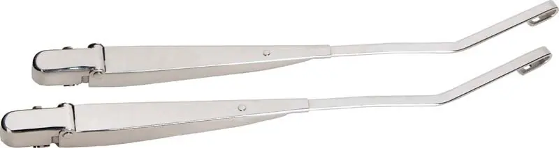 Kentrol 97-06 Jeep Wrangler TJ Windshield Wiper Arms Pair - Polished Silver Bargain