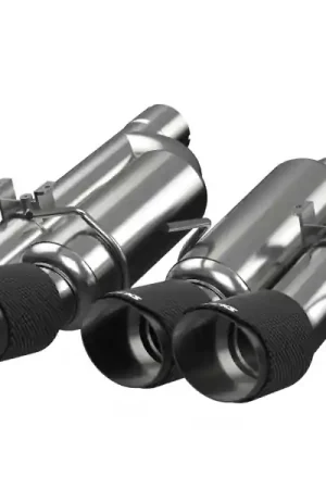 Kooks 09-13 Chevrolet Corvette Z06/ZR1 3in. Valved Axle-Back Exhaust w/ SS Tips Next Day Delivery