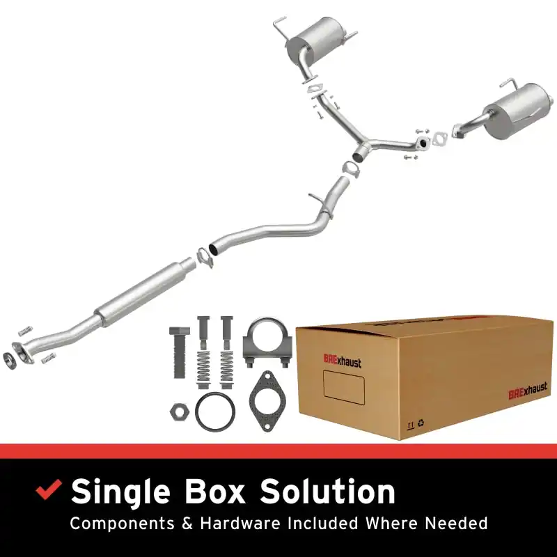 MagnaFlow BRE Exhaust Kit 09-13 Subaru Forester Impreza 2.5L Hassle-Free Returns