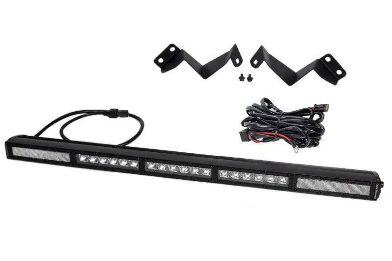 Weekend Sale Diode Dynamics 16-21 Toyota Tacoma SS30 Stealth Lightbar Kit - White Combo