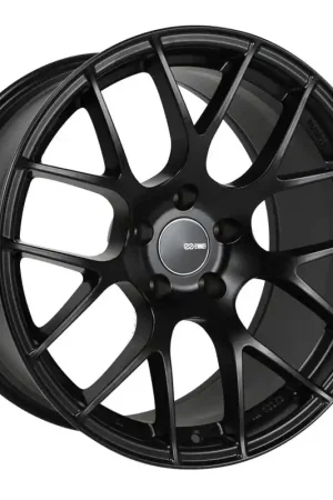Enkei Raijin 18x8 45mm Offset 5x100 Bolt Pattern Matte Black Wheel Mega Sale