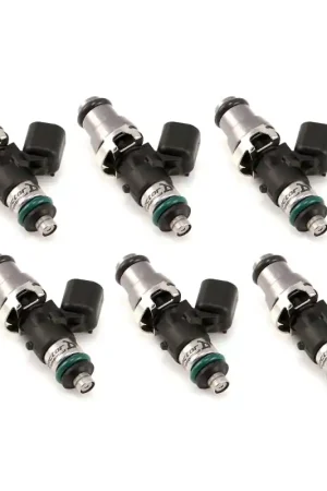 Free Returns Injector Dynamics 2600-XDS Injectors - 48mm Length - 14mm Top - 14mm Lower O-Ring (Set of 6)