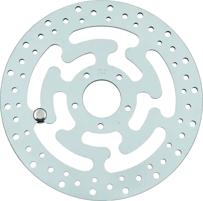 Bikers Choice 08-16 Touring OEM Style 11.8in Polished Front Brake Rotor Left Replaces H-D 41809-08 Genuine