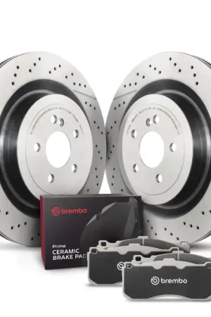 Top Pick Brembo OE Rear Disc Brake Kit