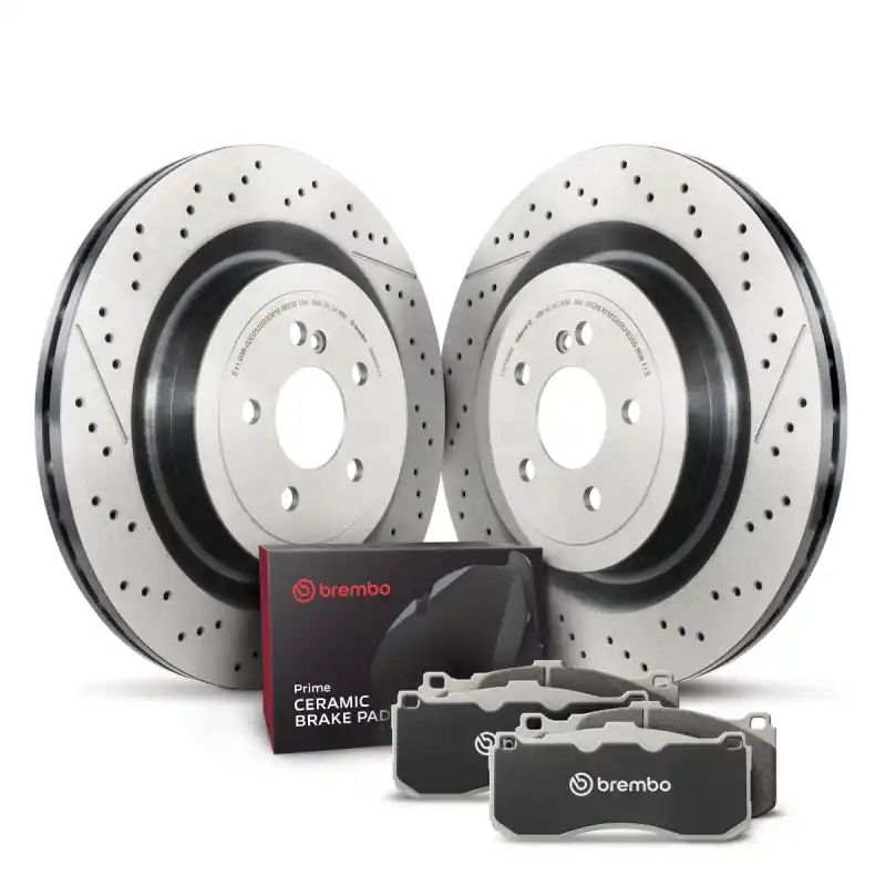 Top Pick Brembo OE Rear Disc Brake Kit