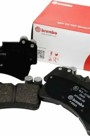 Best Seller Brembo 17-19 Porsche 718 Boxster/718 Cayman/05-16 Boxster Rear Premium NAO Ceramic OE Equivalent Pad
