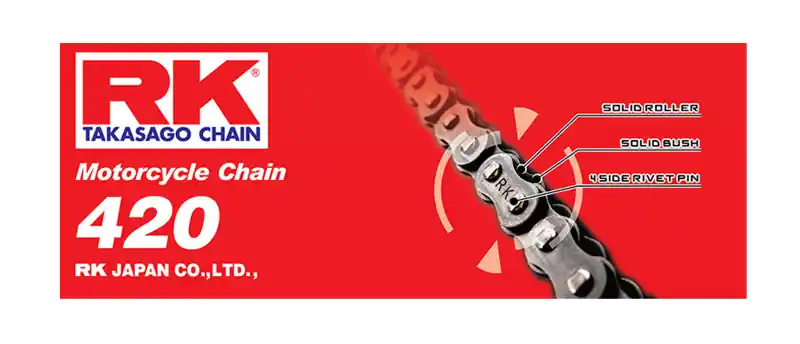 RK Chain RK-M 420-124 - Natural Hot Deal