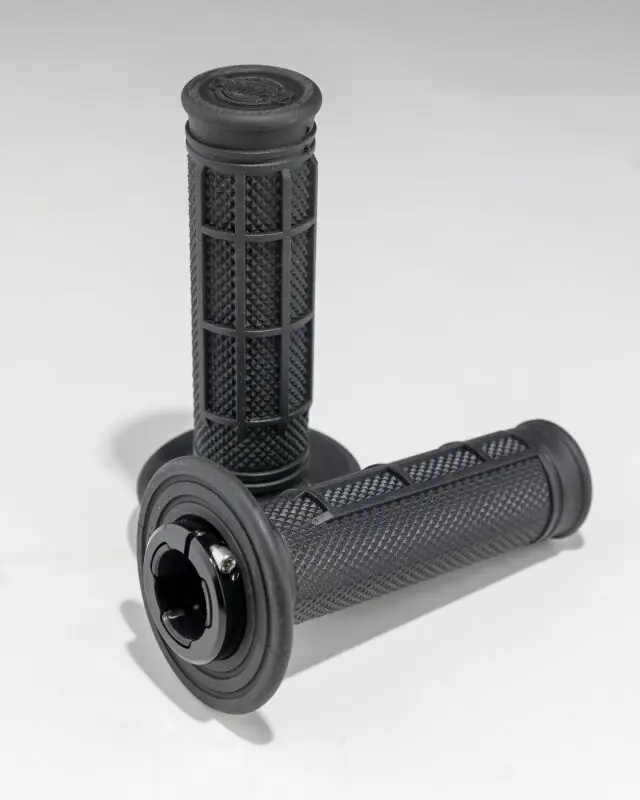 Special Discount ProTaper Pro Series Clamp On 1/2 Waffle Black/Black