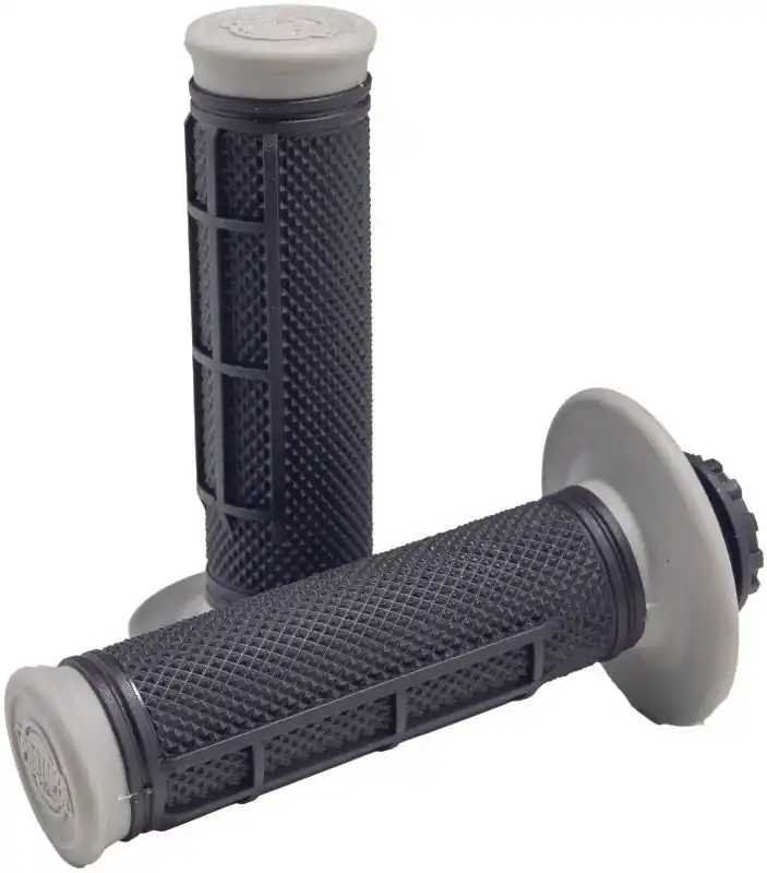 ProTaper Pro Series Clamp On 1/2 Waffle Gray/Black Price Cut