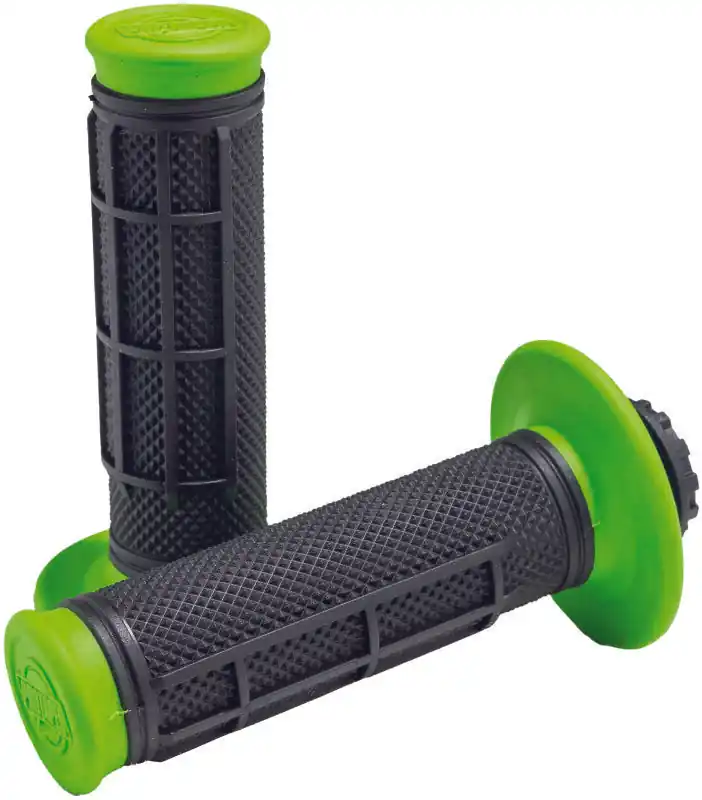 ProTaper Pro Series Clamp On 1/2 Waffle Green/Black Secure Checkout