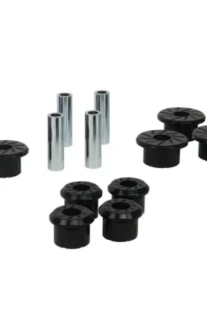 Discount Whiteline 1999-2018 Chevrolet Silverado 1500 Spring - Eye Front/Rear And Shackle Bushing