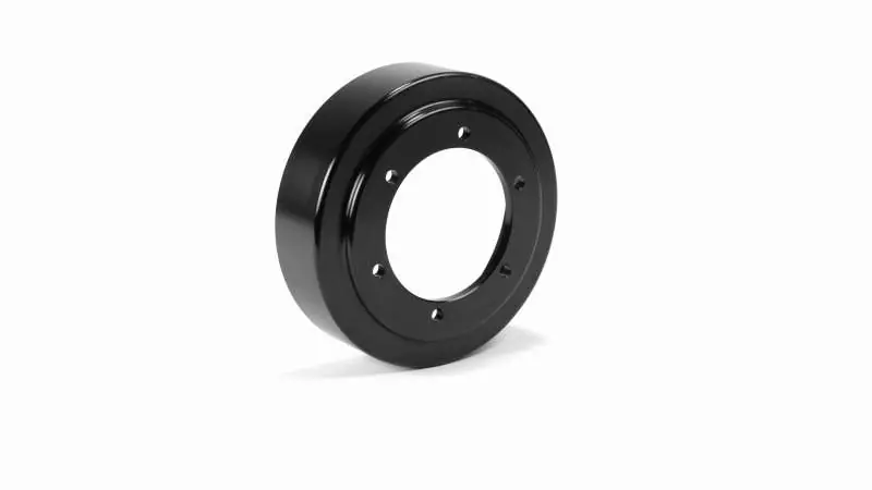 Discount Fleece Performance 13-18 Dodge 2500/3500 Cummins Fan Drive Pulley (Black Finish)