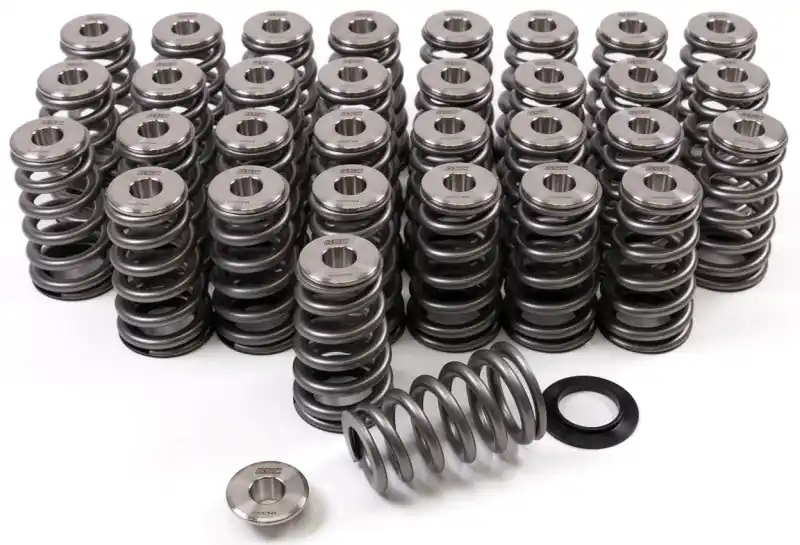 Direct From Manufacturer GSC P-D Ford Mustang 5.0L Coyote Gen 3 High Pressure Conical Valve Spring & Ti Retainer Kit