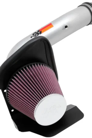 Authentic K&N 10-11 Ford Taurus 3.5L V6 Silver Typhoon Cold Air Intake