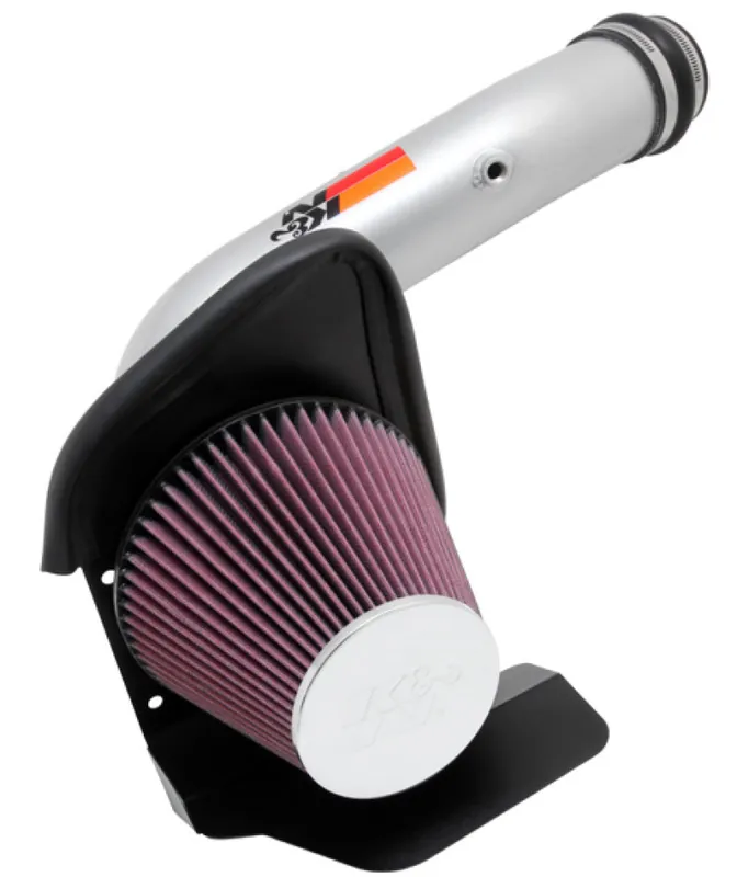Authentic K&N 10-11 Ford Taurus 3.5L V6 Silver Typhoon Cold Air Intake