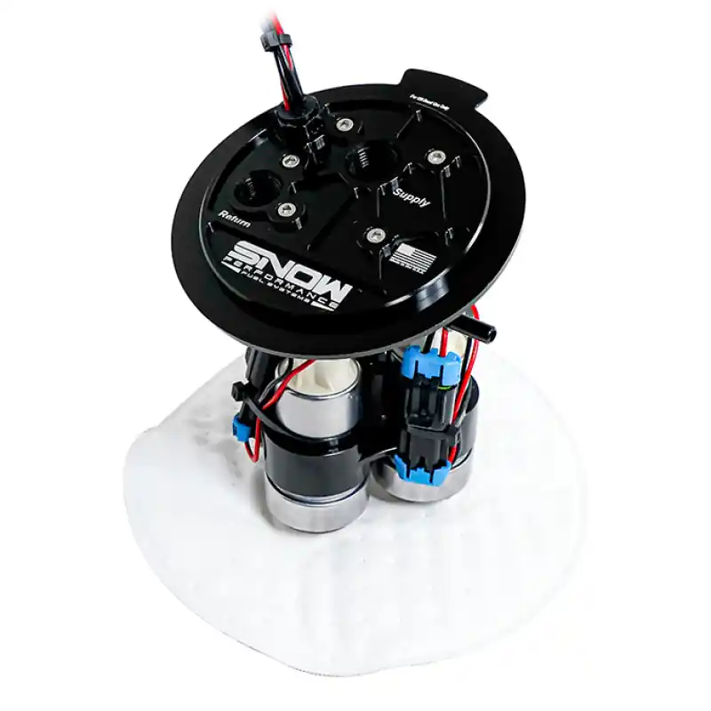 Snow Performance 2005+ Dodge Charger/Challenger Xtreme Fuel Hat - Triple Pump Exclusive Offer