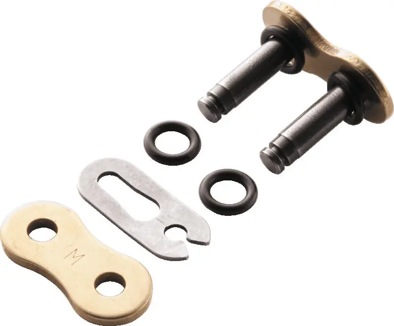 Original BikeMaster 525 BMOR O-Ring Clip Link - Gold