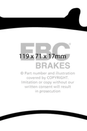 EBC 02-04 Mercedes-Benz C32 AMG (W203) 3.2 Supercharged Bluestuff Front Brake Pads Order Now