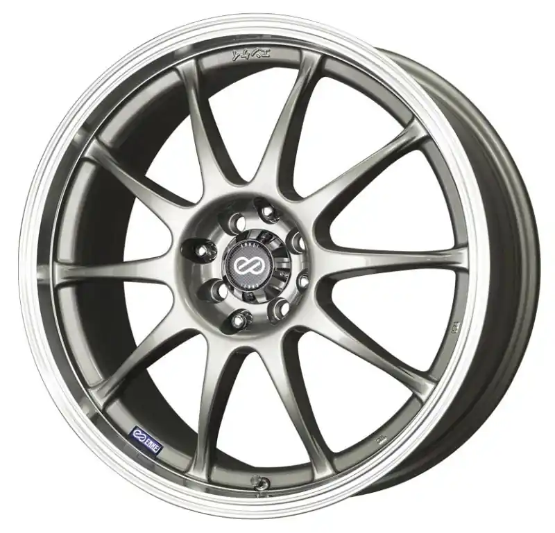 Enkei J10 16x7 4x100/108 42mm Offset 72.62mm Bore Dia Silver w/ Machined Lip Wheel Final Sale