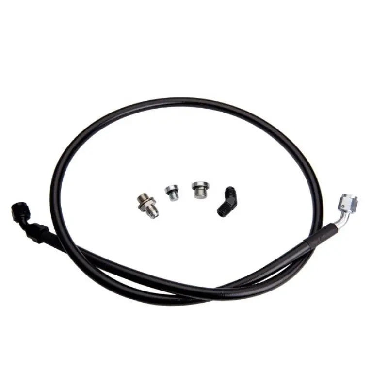 Fleece Performance Duramax Remote Turbo Oil Feed Line Kit for 01-16 Duramax/w 1/4 NPT Oil Inlet Holiday Sale
