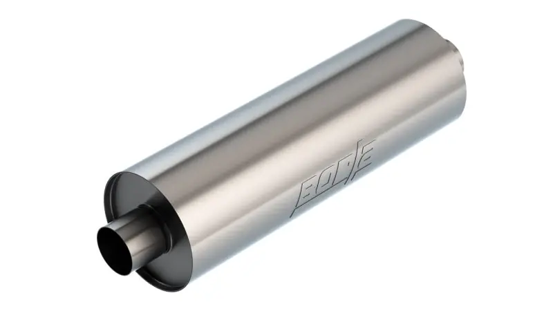 Borla Specialty Muffler 3in Center In/Out 7.75in Dia. 24in Body 29in OAL Touring Un-Notched Hot Picks