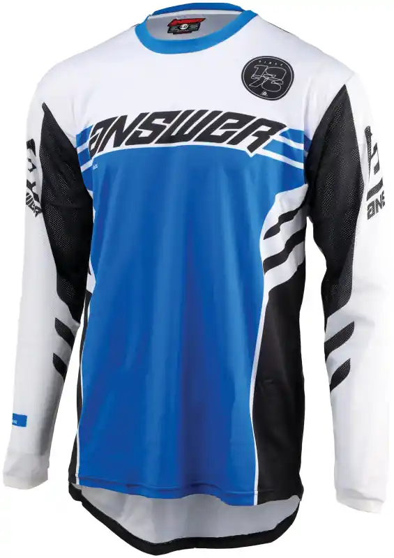 Answer 25 Arkon Nitrus Jersey Blue/Black/White - Large Hassle-Free Returns