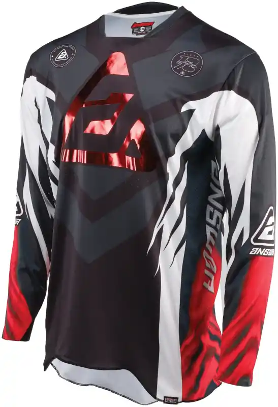 Answer 25 Elite Xotic Jersey Crimson/Black - Large New Release