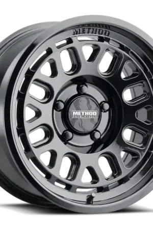 Luxury Method MR321 17x8.5 -0mm Offset 6x5.5 BP 106.25mm CB 4.72in BS Gloss Black Wheel