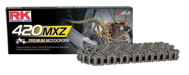 RK Chain 420MXZ-132L - Natural Super Sale