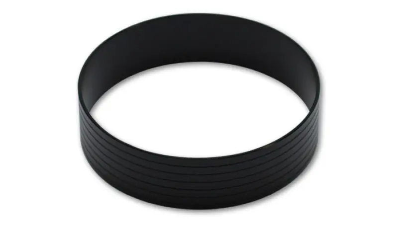 Fast Shipping Vibrant HD Aluminum Union Sleeve for 2in OD Tubing - Hard Anodized Black