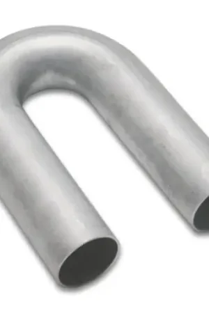Secure Checkout Vibrant 321 Stainless Steel 180 Degree Mandrel Bend 2.00in OD x 3.00in CLR 16 Gauge Wall Thickness