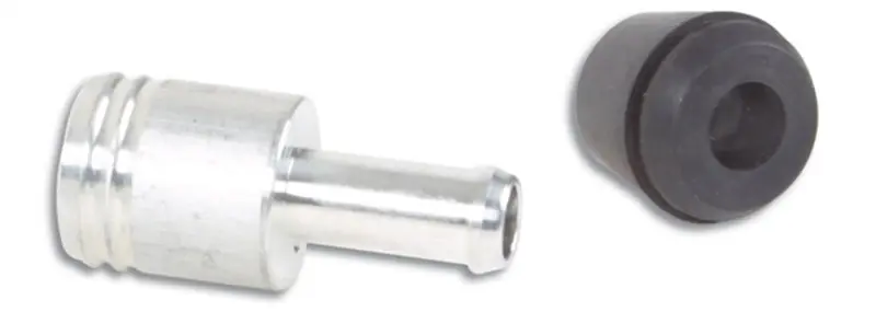 Vibrant 19mm (3/4in) O.D. Aluminum Vacuum Hose Fitting (includes Rubber Grommet) In Demand