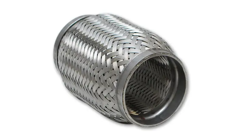 Vibrant SS Flex Coupling with Inner Braid Liner 2in inlet/outlet x 6in flex length Exclusive Offer