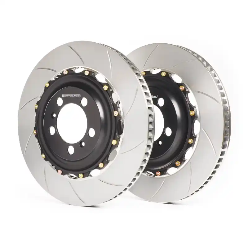 GiroDisc Porsche 911 Carrera S/4S (996/997) 350mm Slotted Front Rotors Flash Sale