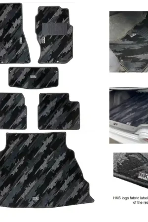 HKS FLOOR MATS BNR32 FULL SET OCT RHD Flash Sale